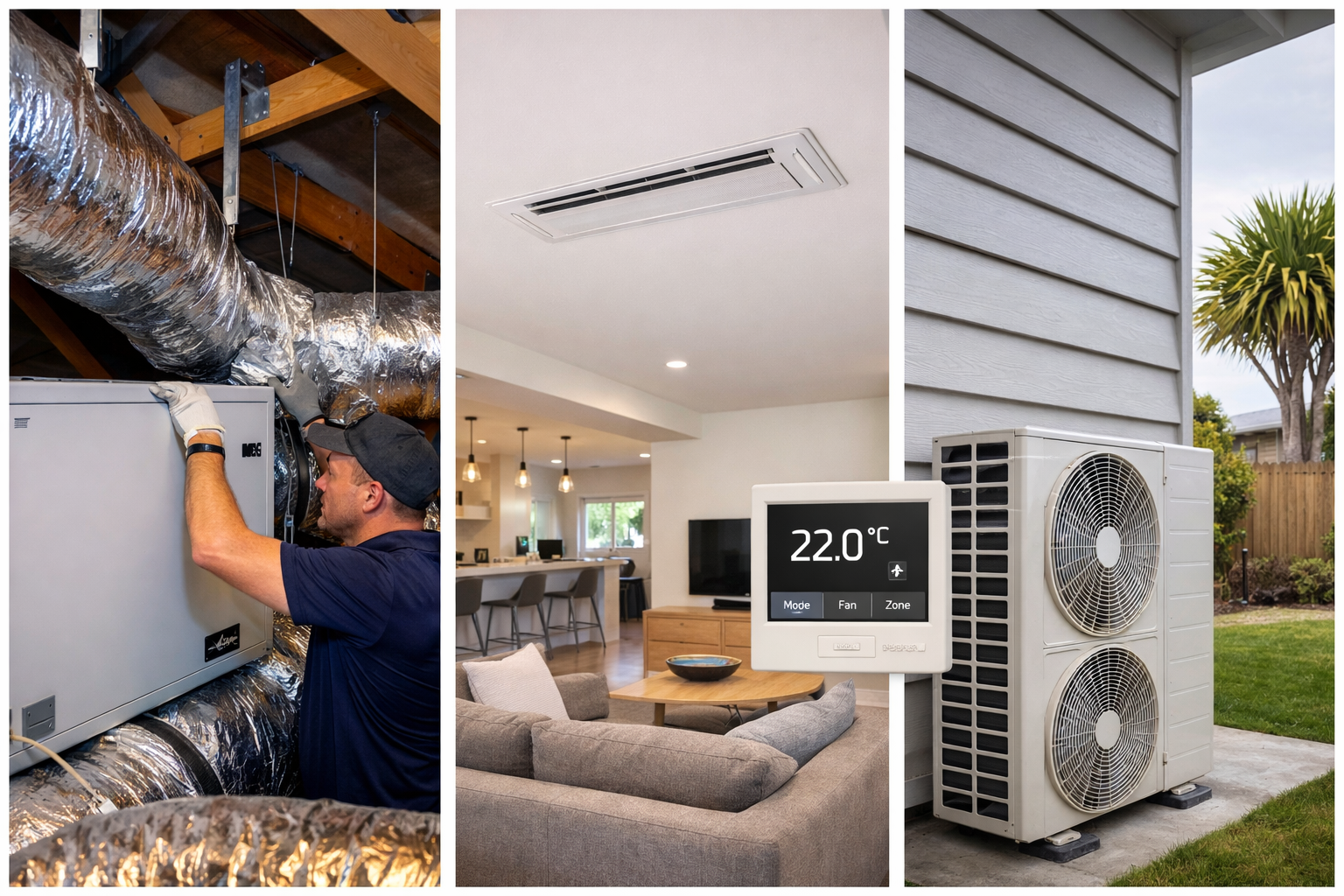 Ducted Air Conditioning in Auckland: Full Home Cooling Explained